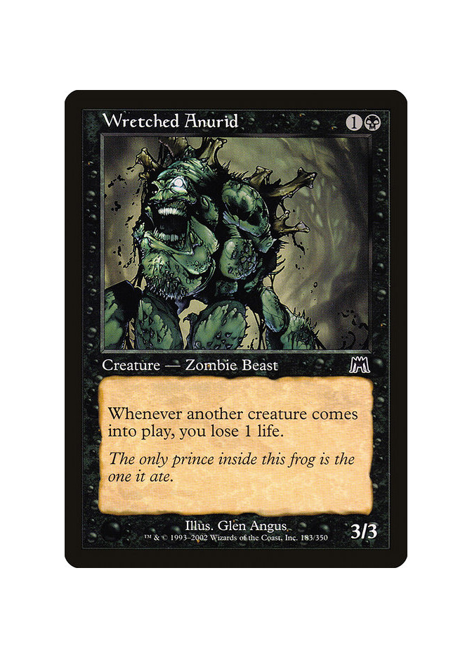 Wretched Anurid - Foil