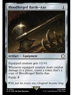 Bloodforged Battle-Axe - Foil