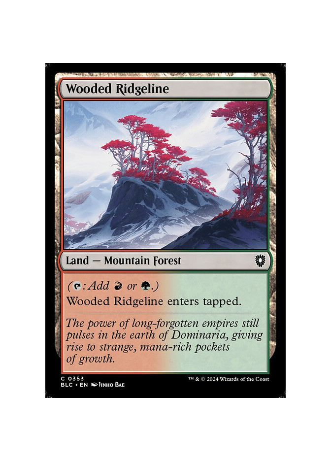 Wooded Ridgeline
