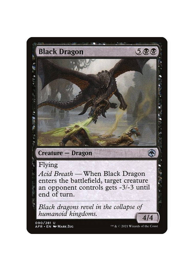 Black Dragon - Foil