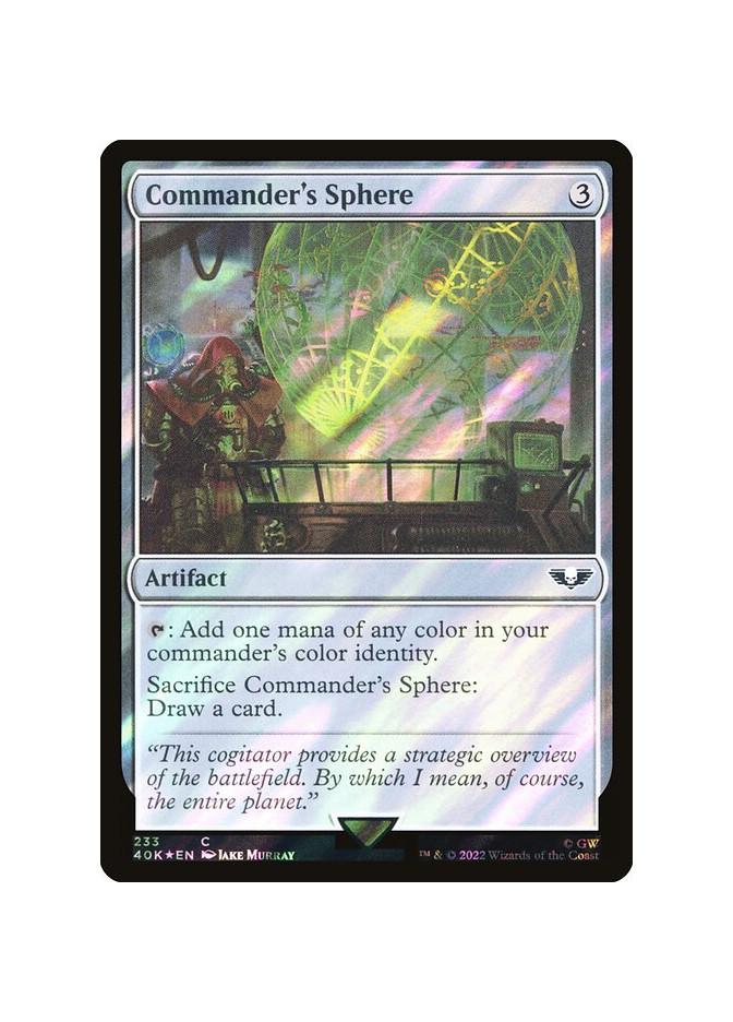 Commander's Sphere - Foil