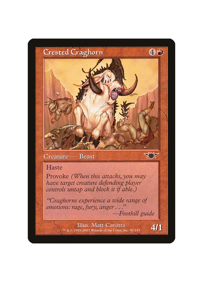 Crested Craghorn - Foil