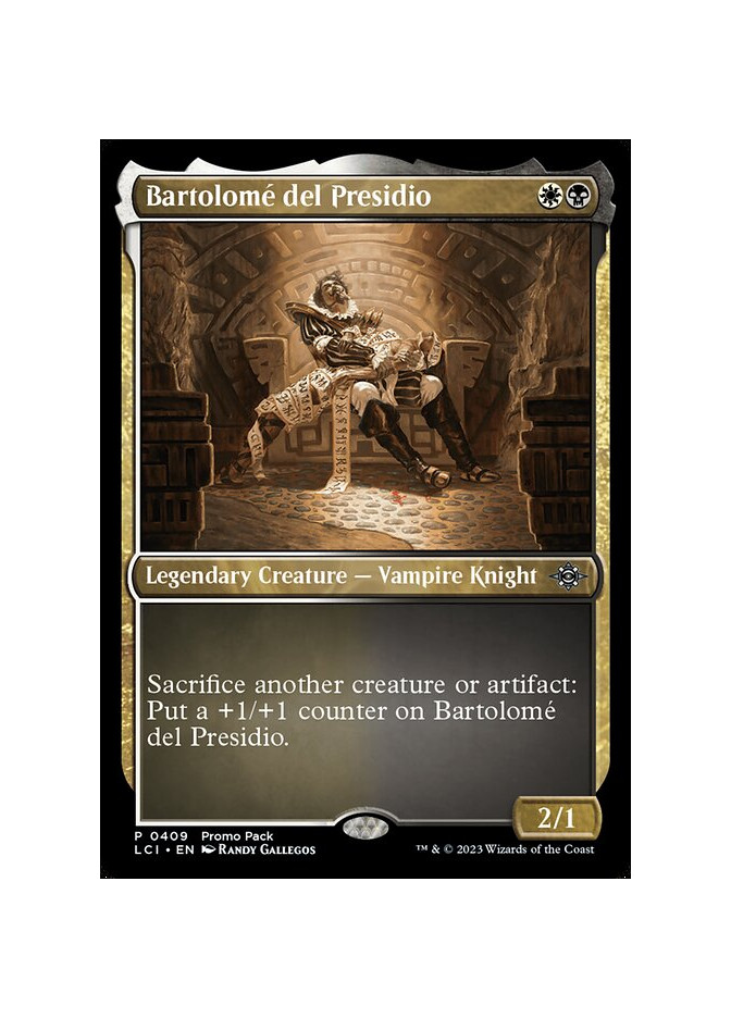 Bartolomé del Presidio - Foil