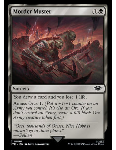 Mordor Muster - Foil