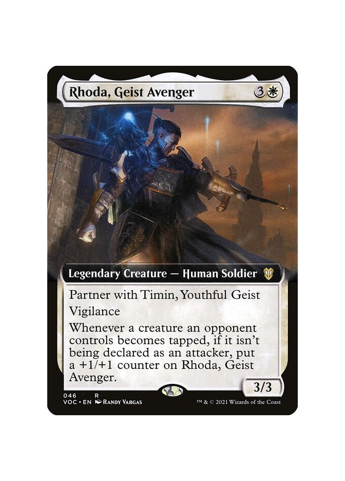 Rhoda, Geist Avenger