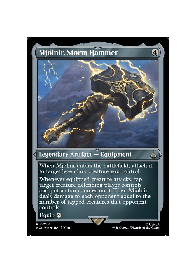 Mjölnir, Storm Hammer - Foil
