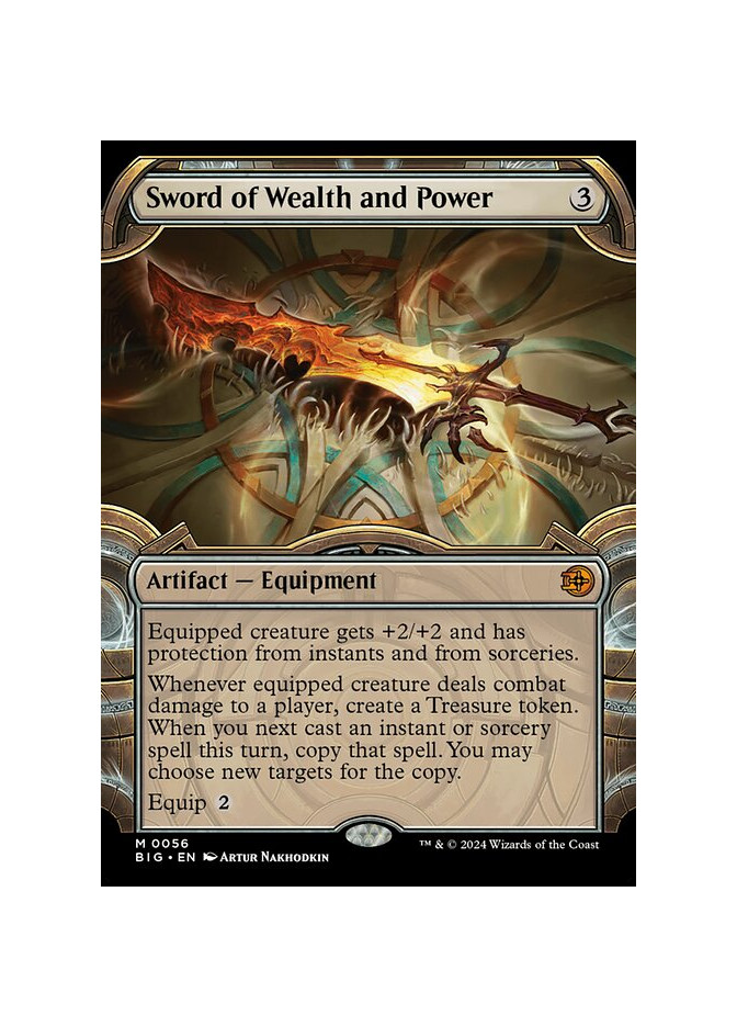 Sword of Wealth and Power - Foil
