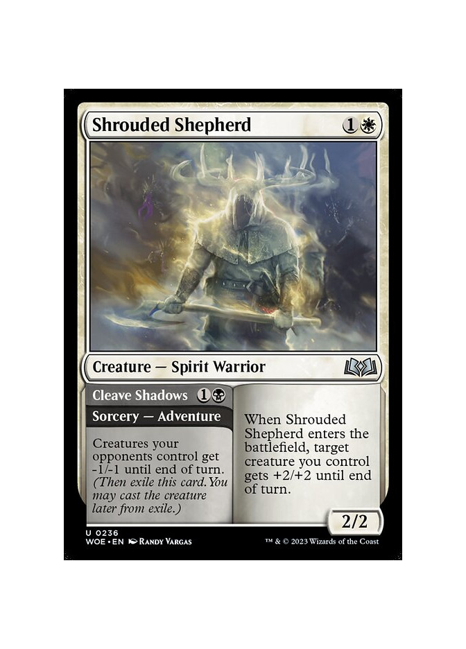 Shrouded Shepherd // Cleave Shadows