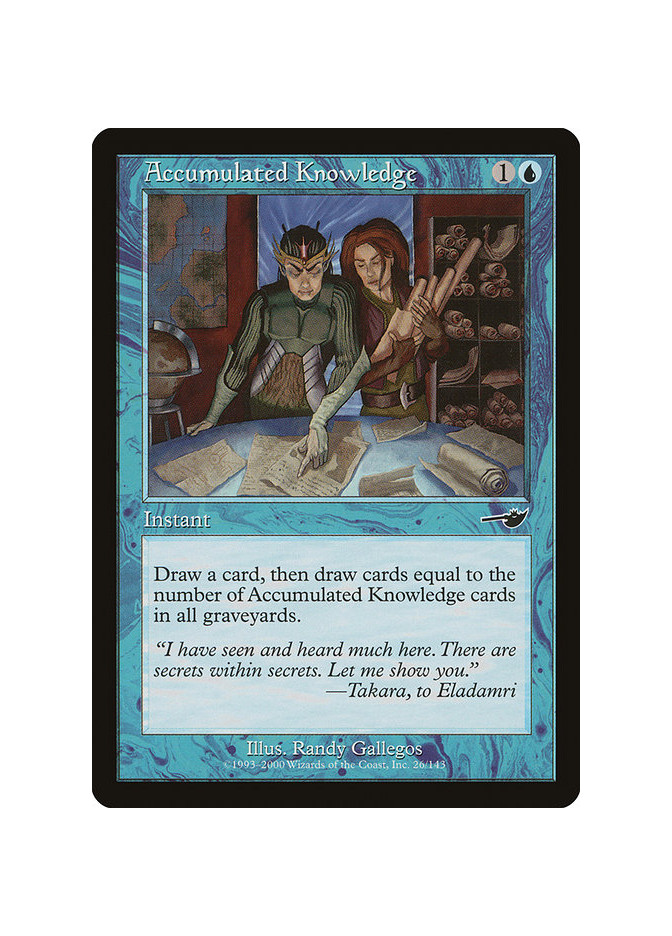 Accumulated Knowledge