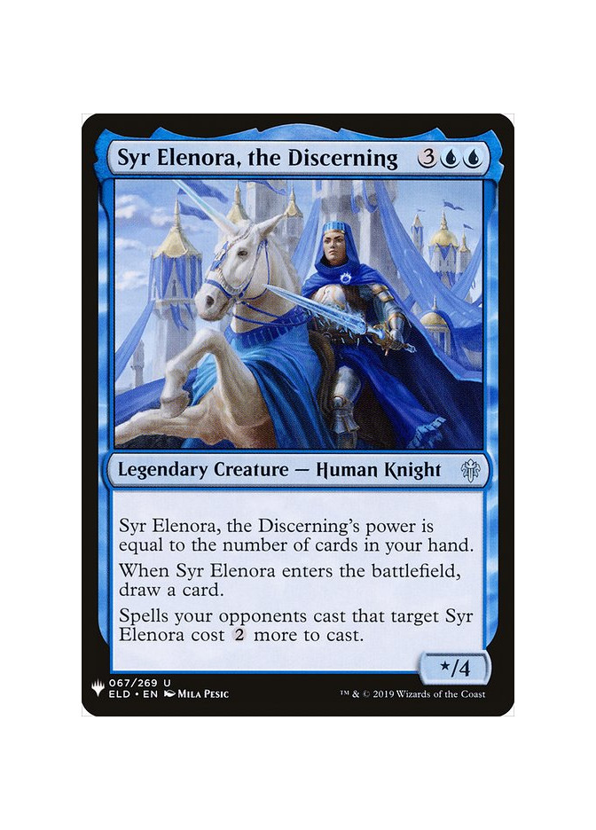 Syr Elenora, the Discerning