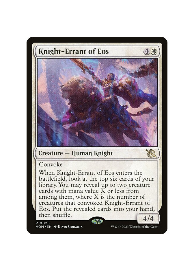 Knight-Errant of Eos - Foil