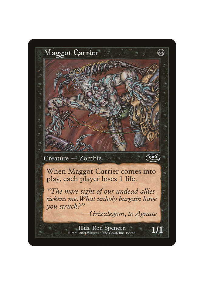 Maggot Carrier - Foil