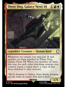 Three Dog, Galaxy News DJ - Foil