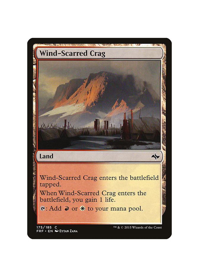 Wind-Scarred Crag - Foil