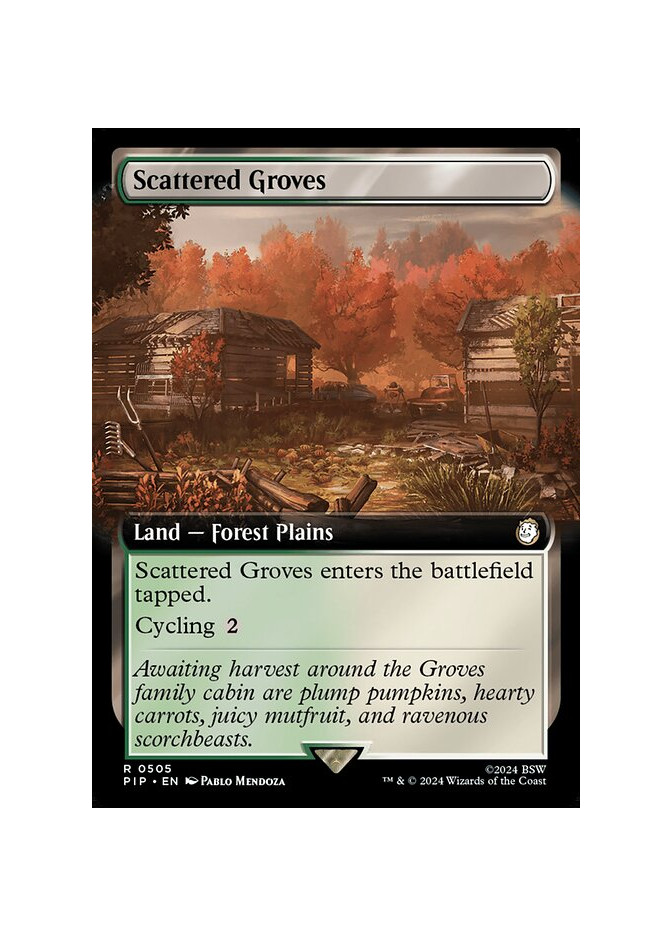 Scattered Groves