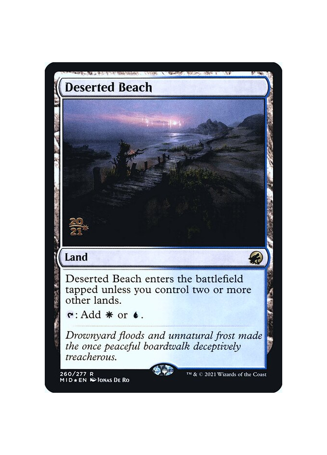Deserted Beach - Foil