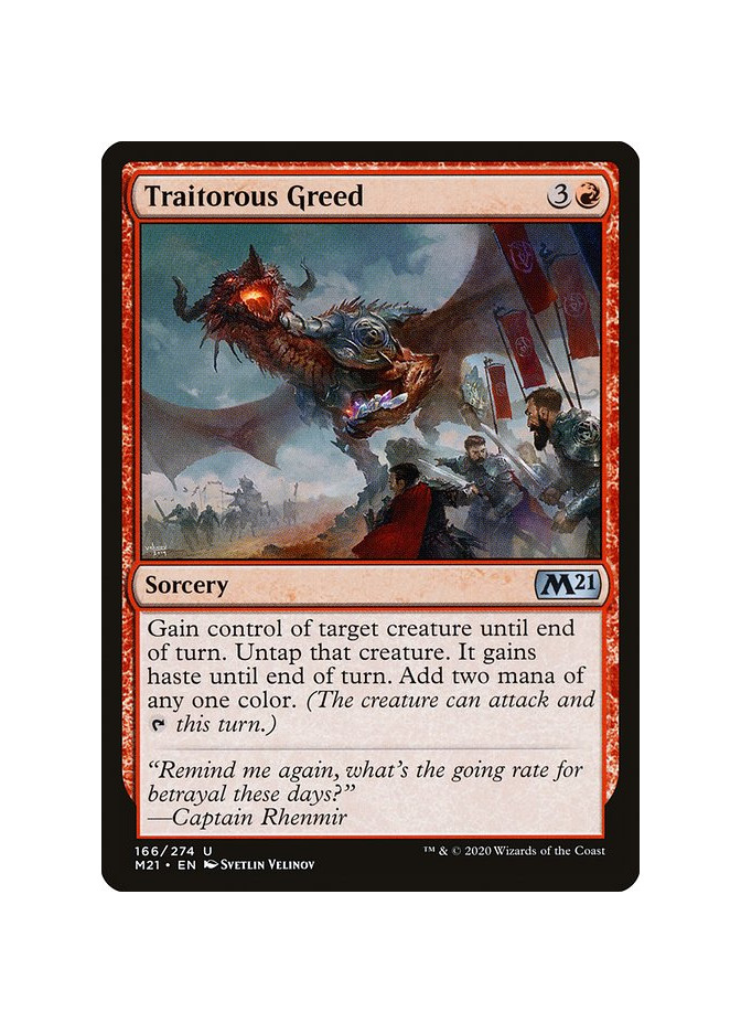 Traitorous Greed - Foil