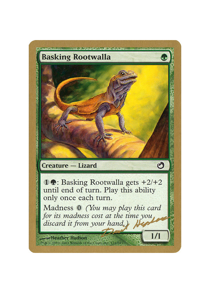 Basking Rootwalla