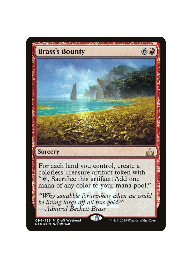 Brass's Bounty - Foil