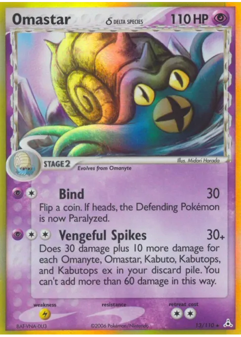 Omastar δ