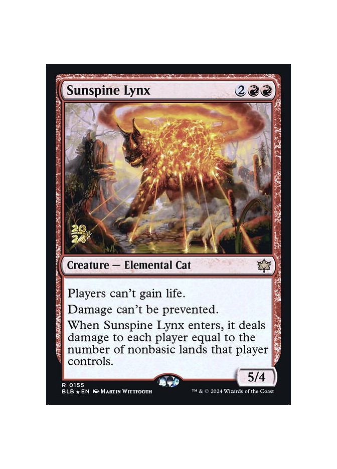 Sunspine Lynx - Foil