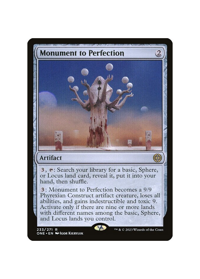 Monument to Perfection - Foil