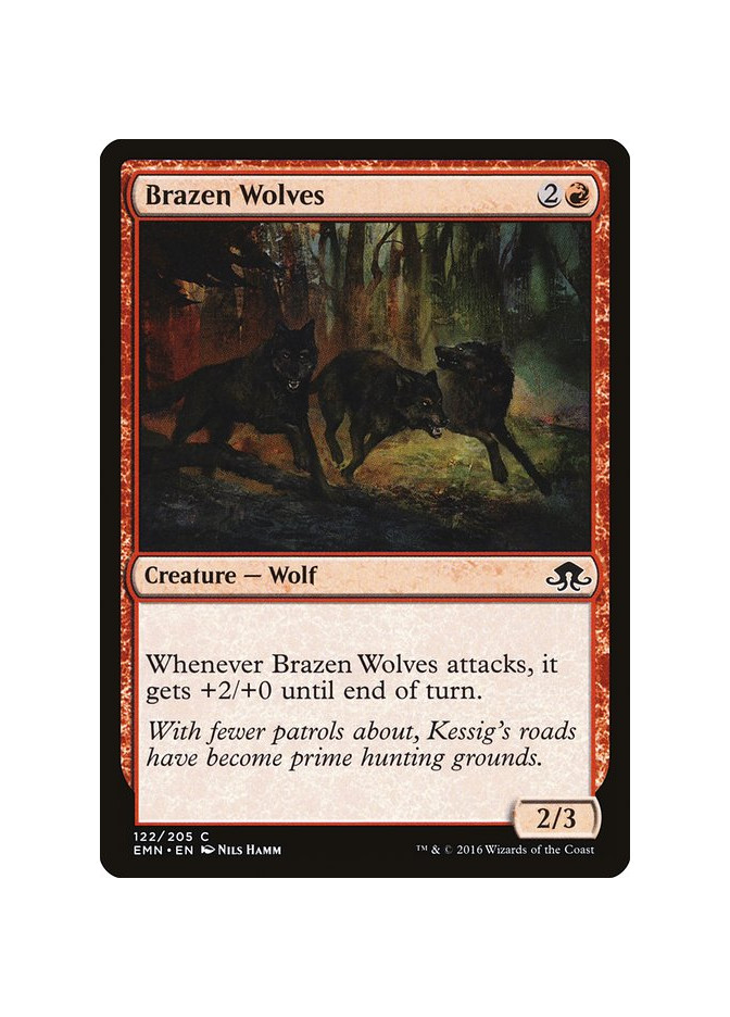 Brazen Wolves - Foil