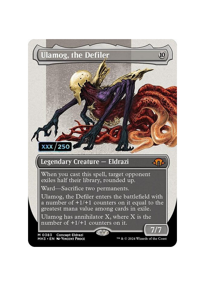 Ulamog, the Defiler - Foil