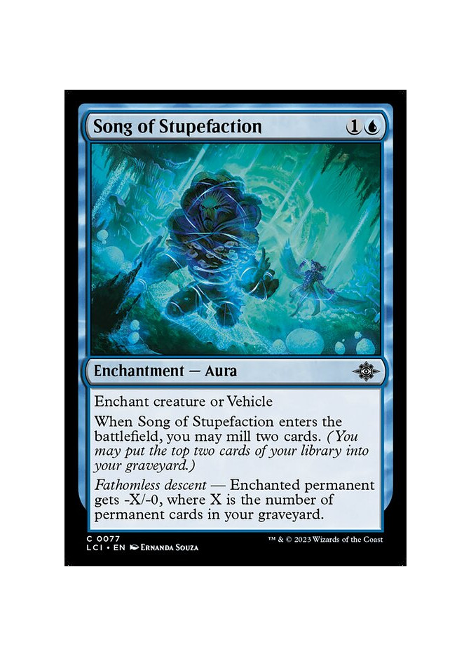 Song of Stupefaction - Foil