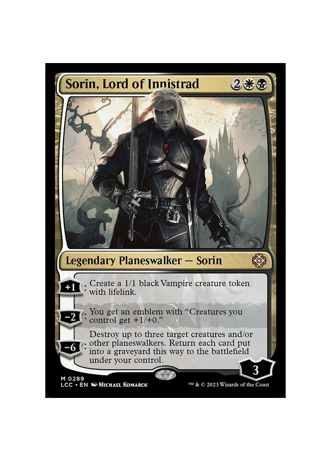 Sorin, Lord of Innistrad