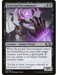 Boneclad Necromancer - Foil