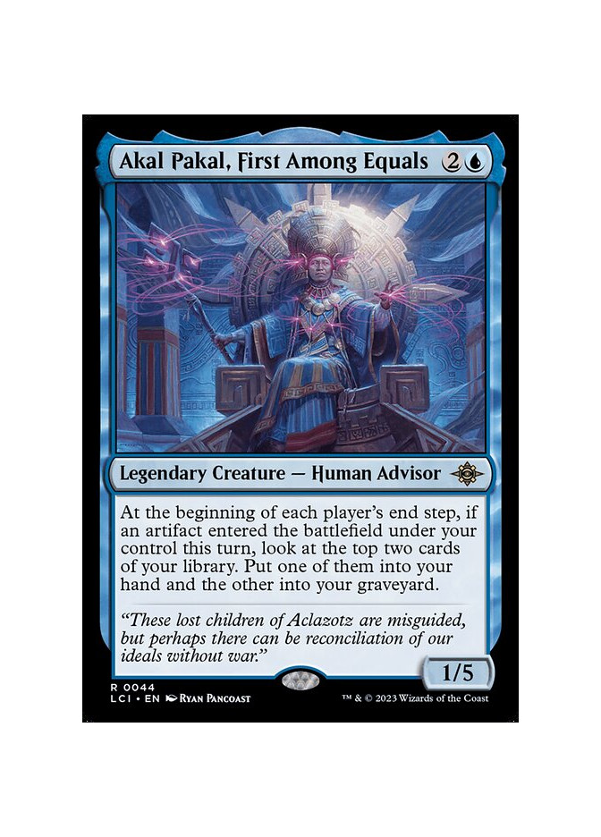 Akal Pakal, First Among Equals