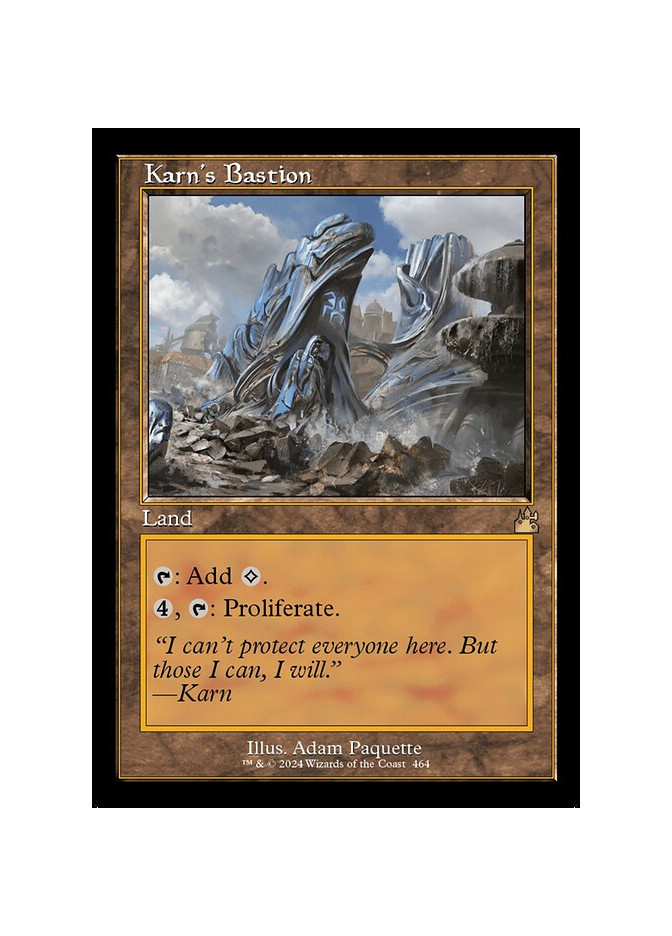 Karn's Bastion - Foil