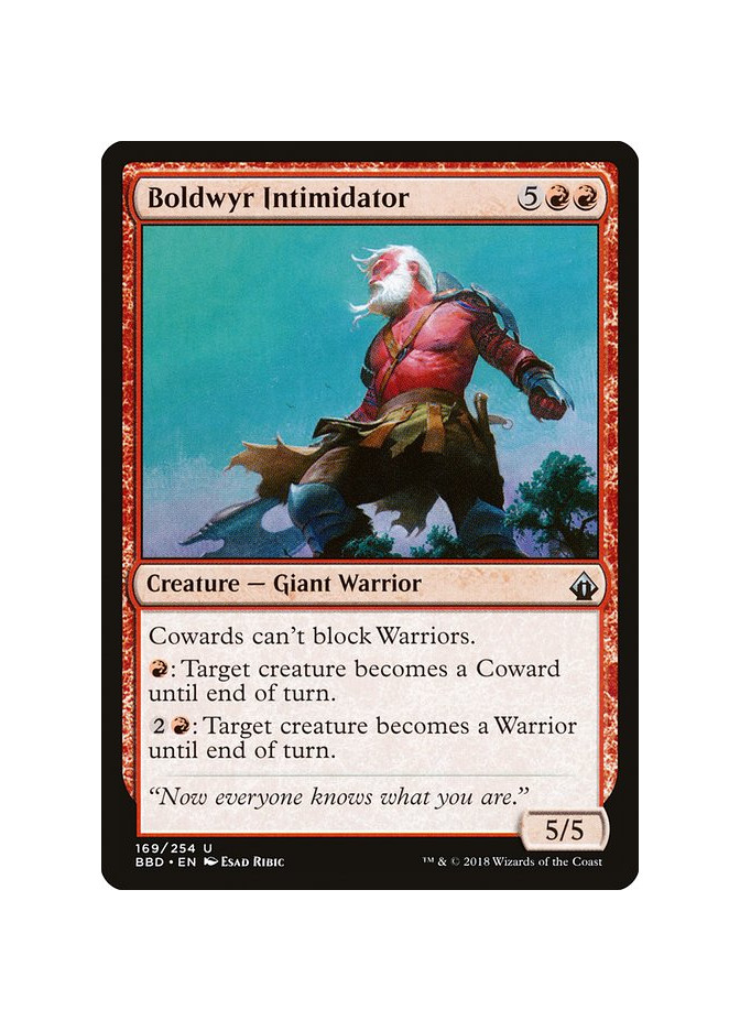 Boldwyr Intimidator - Foil