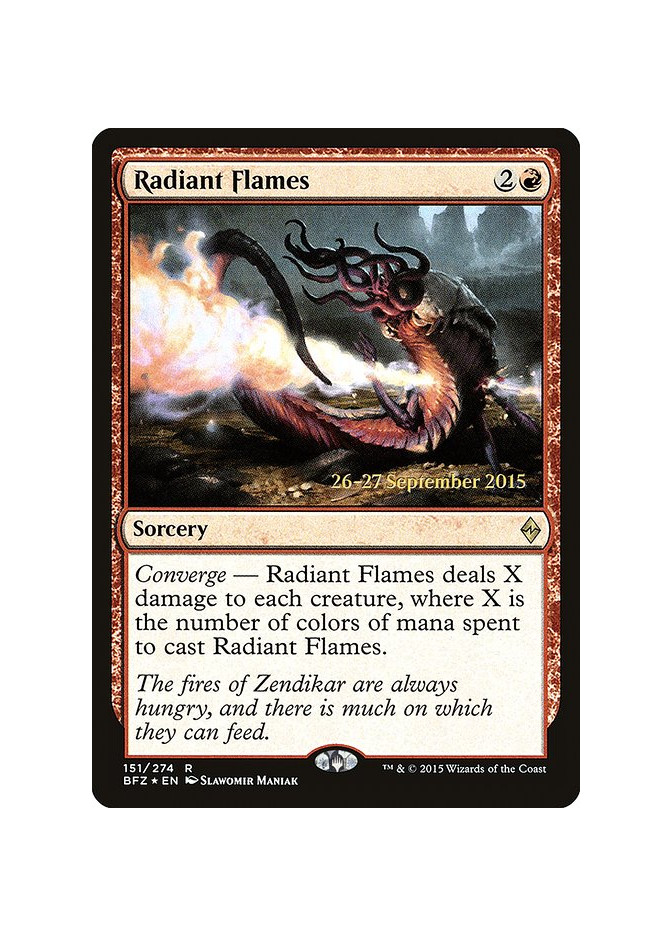 Radiant Flames - Foil