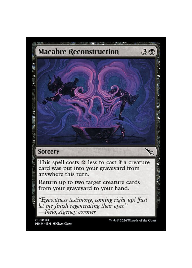 Macabre Reconstruction