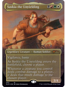 Saskia the Unyielding - Foil