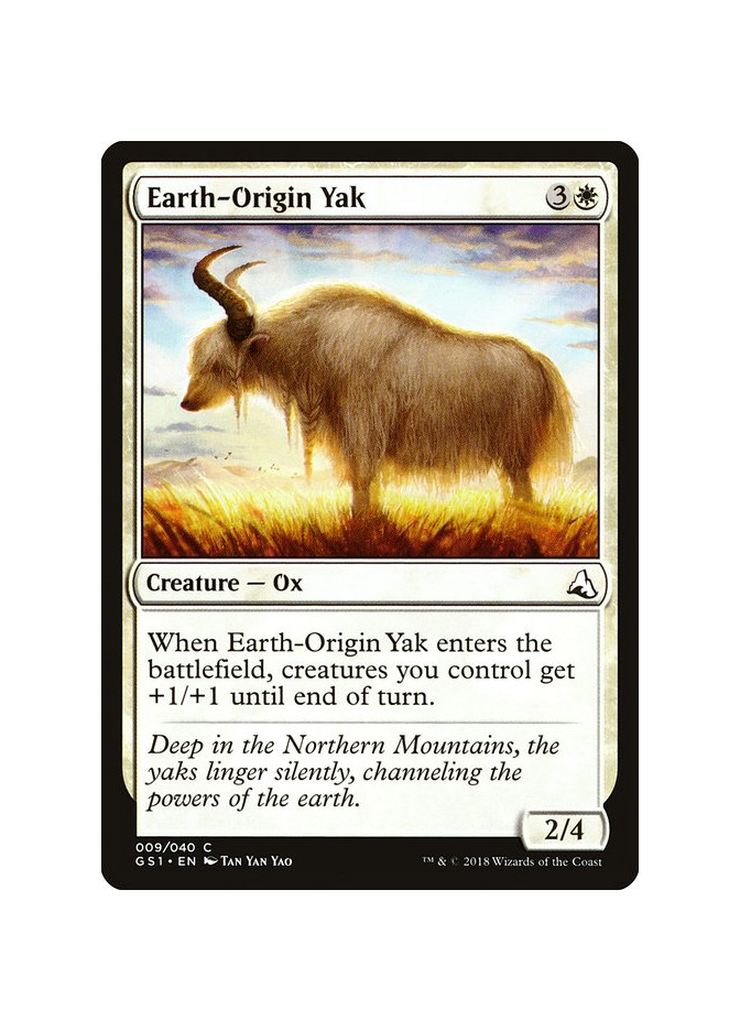 Earth-Origin Yak