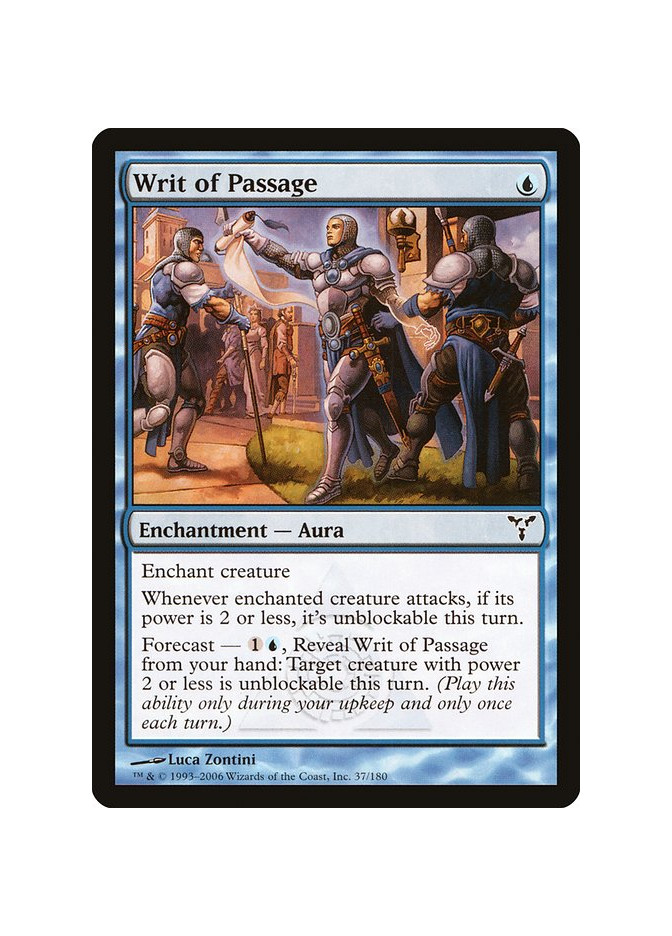 Writ of Passage - Foil