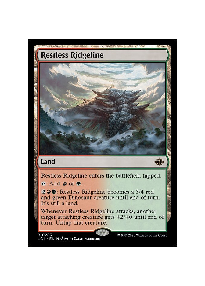 Restless Ridgeline - Foil