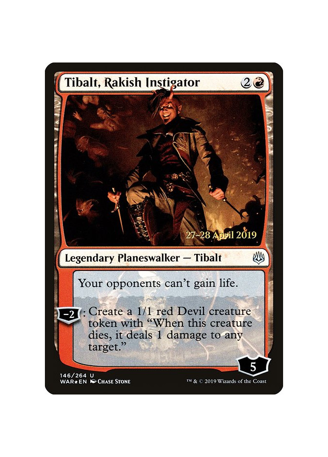 Tibalt, Rakish Instigator - Foil