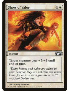 Show of Valor - Foil