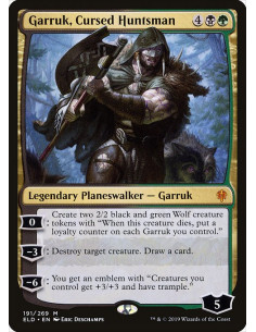 Garruk, Cursed Huntsman - Foil