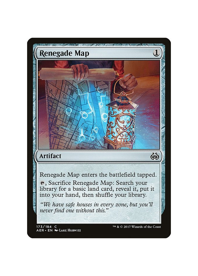 Renegade Map - Foil