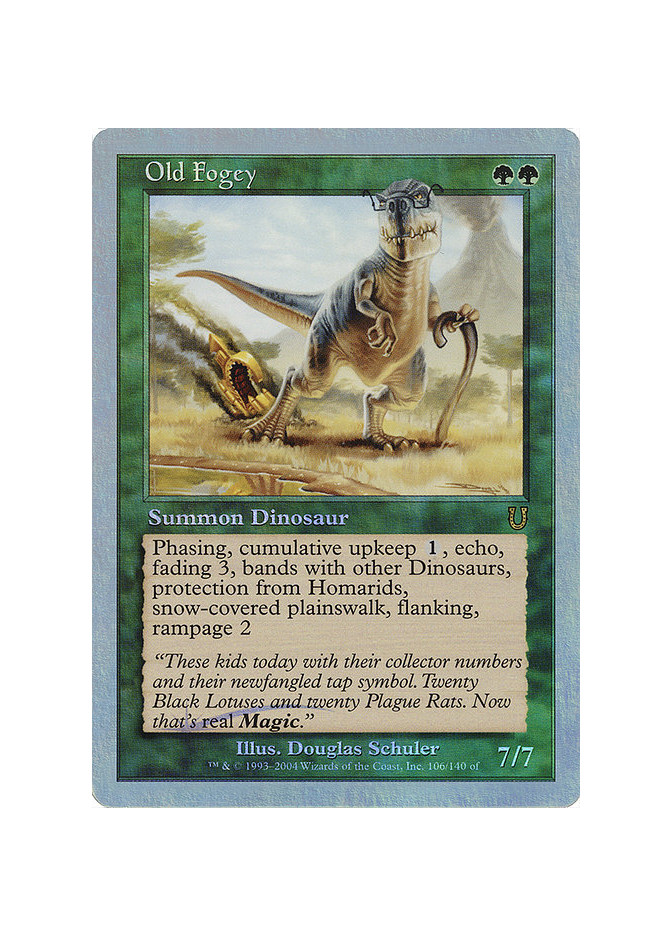 Old Fogey - Foil