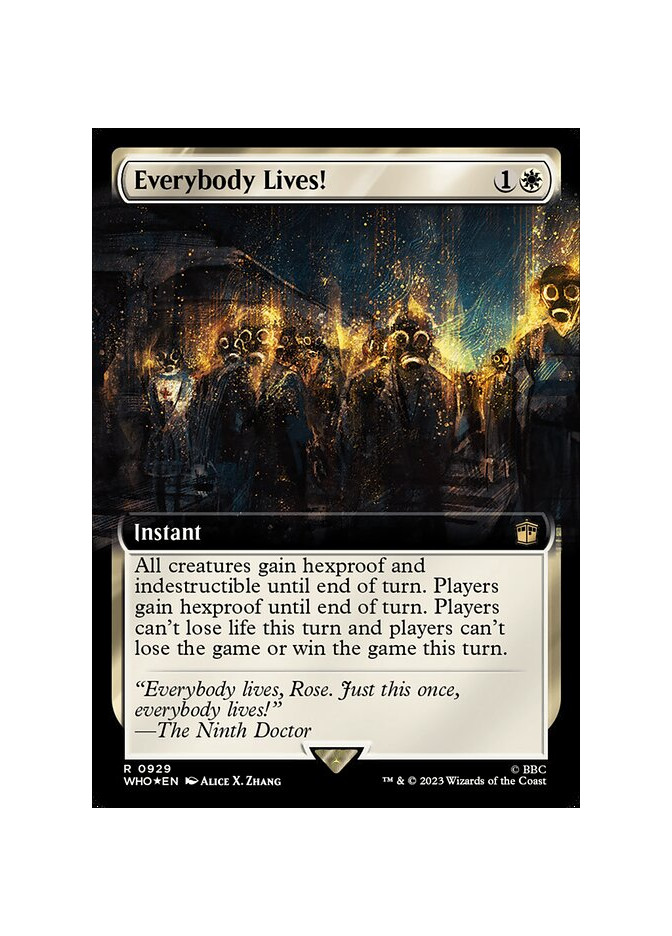 Everybody Lives! - Foil