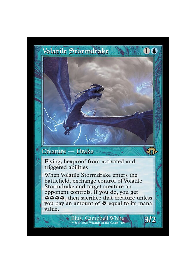 Volatile Stormdrake - Foil