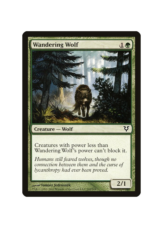 Wandering Wolf - Foil