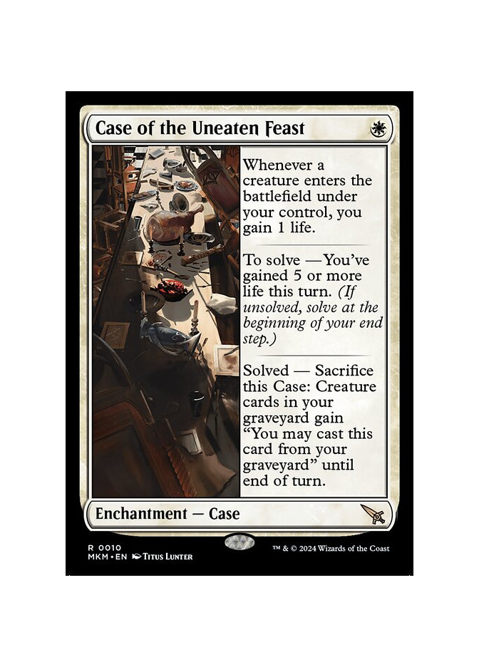 Case of the Uneaten Feast - Foil