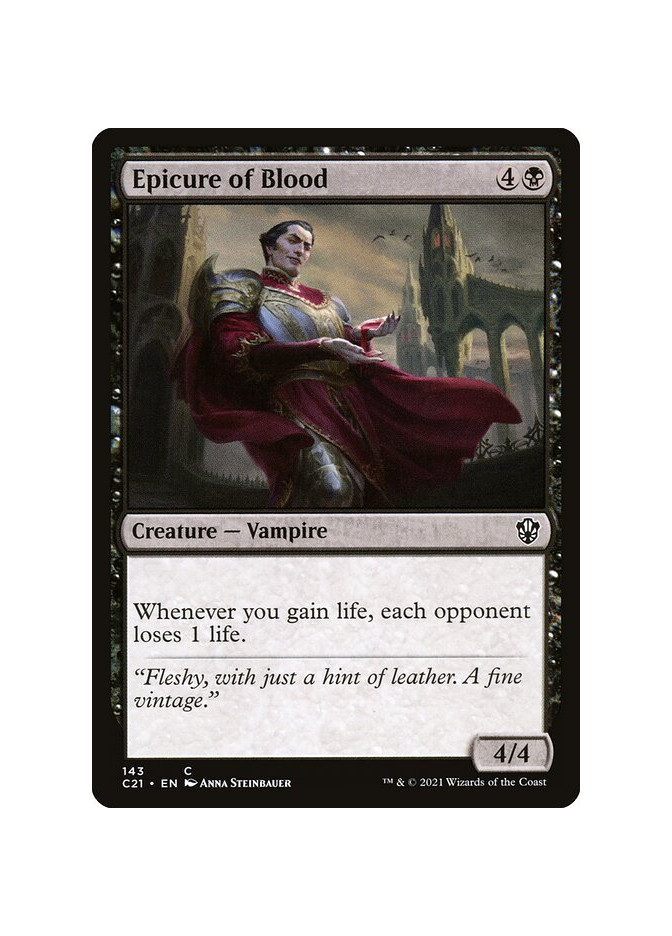 Epicure of Blood